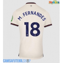 Camisa de time de futebol West Ham United Mateus Fernandes #18 Replicas 2º Equipamento 2025-26 Manga Curta